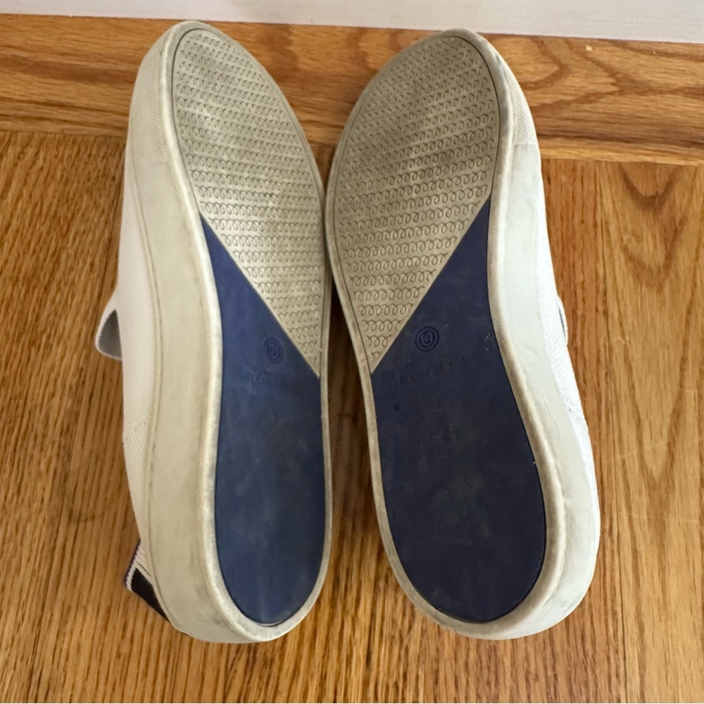 Rothy's The Original Slip On Sneaker in White - Picture 6 of 11